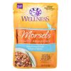 Wellness Pet Products Cat Food - Morsels With Turkey And Duck In Savory Sauce - Case Of 24 - 3 Oz.