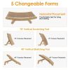 5 Changeable Forms Cardboard Cat Scratcher Double-Sided Cat Scratching Pad With Solid Wood Structure Indoor Reversible Cat Scratcher Lounge