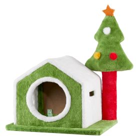 Cat House Christmas Tree - Cat Climbing Frame (Option: Christmas Tree Cat House)