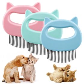 Pet Massage Brush Pet Grooming Massage Tool To Remove Loose Hairs (Primary Colour: BLUE, Piece: 1pcs)